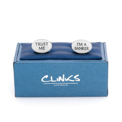 Trust Me I'm a Banker Cufflinks