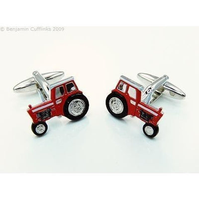 Red Tractor Cufflinks