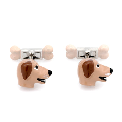 Dog and Bone Cufflinks