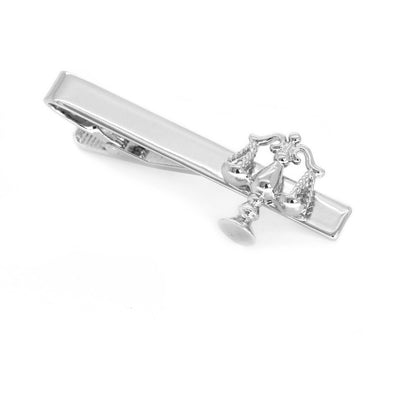 Scales of Justice Tie Clip