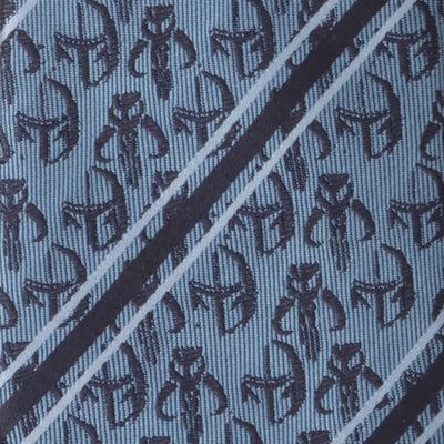 Star Wars Mando Navy Stripe Mens Tie