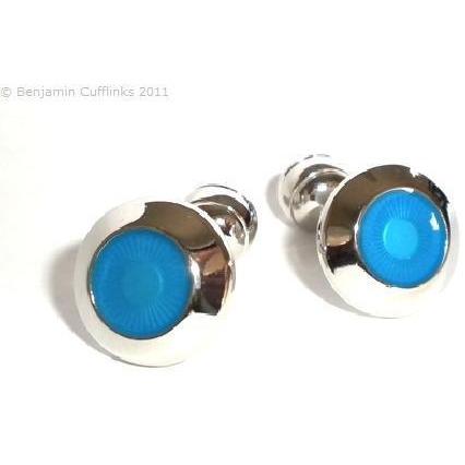 Turquoise Starburst Cufflinks