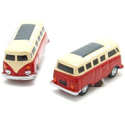 VW Kombi Van Red Cufflinks