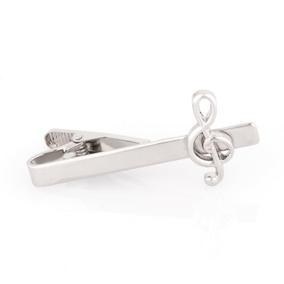 Treble Clef Tie Clip