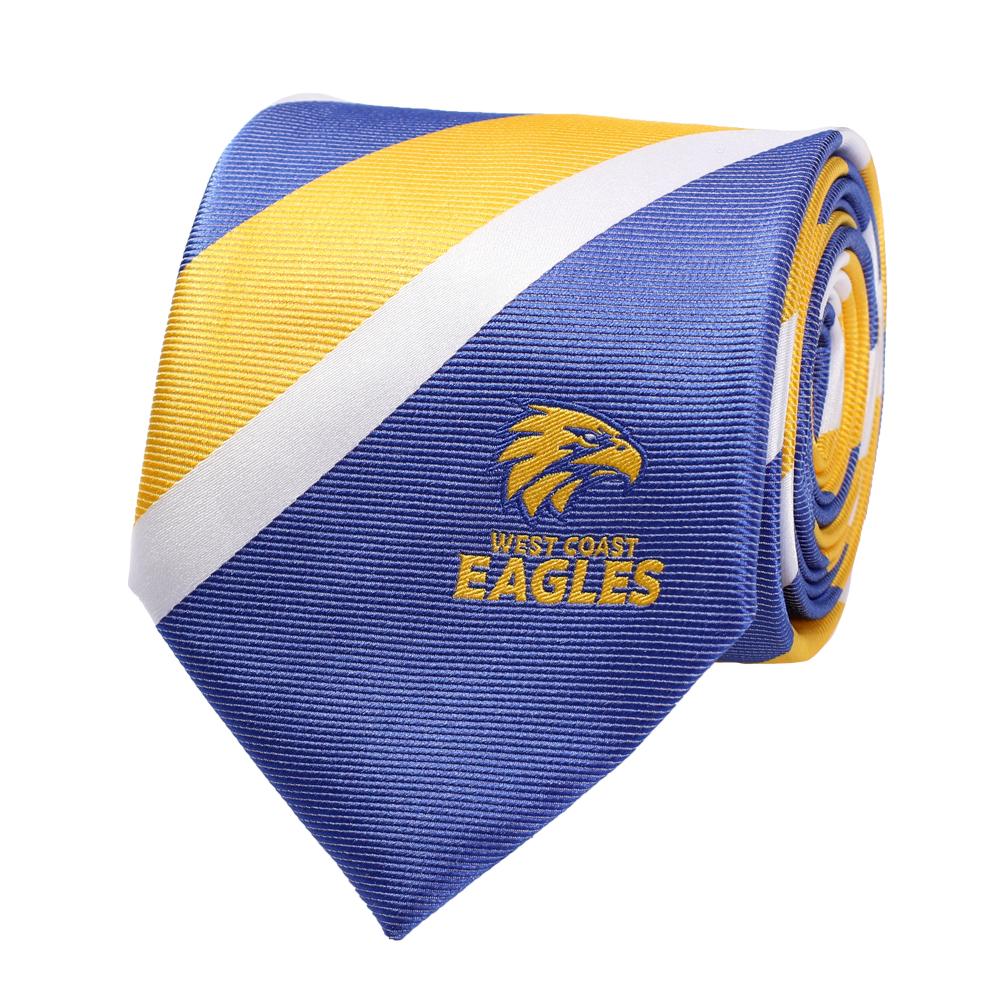 West Coast  AFL Microfibre Tie